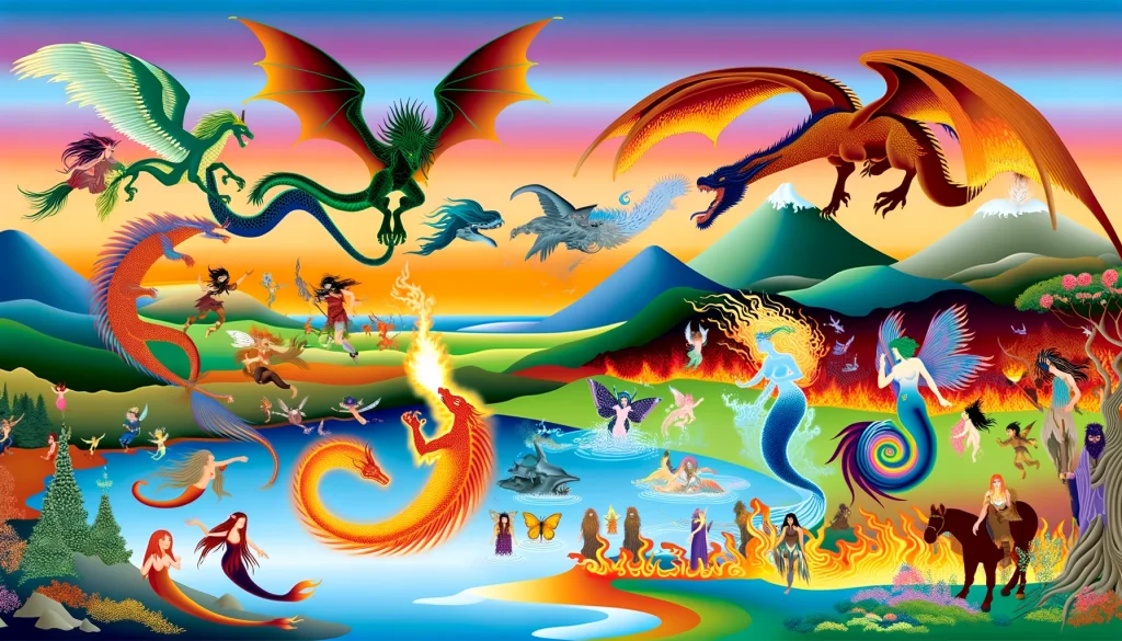 Exploring Mythical Creatures: Legends from Around the World 1 mythological creatures from different cultures