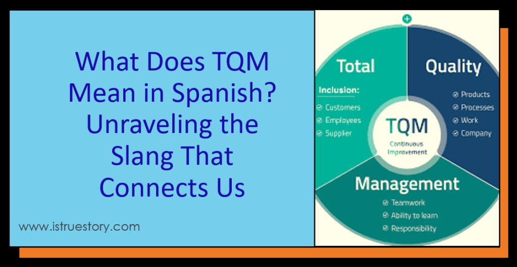 what does tqm mean in spanish