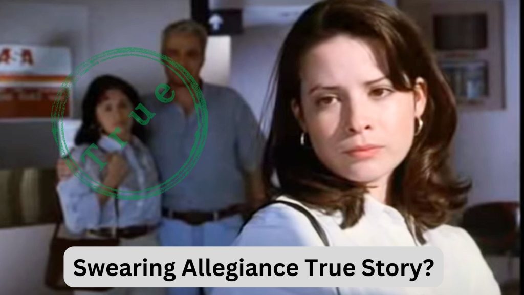 Swearing Allegiance True Story? Diane & David's Role 1 Swearing Allegiance True Story and who did the army swear its oath of allegiance to