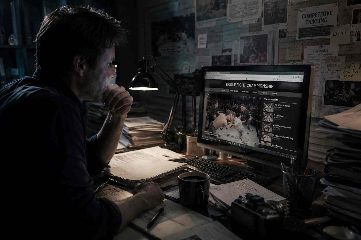 Investigative journalist uncovering the hidden world behind true tickling stories
