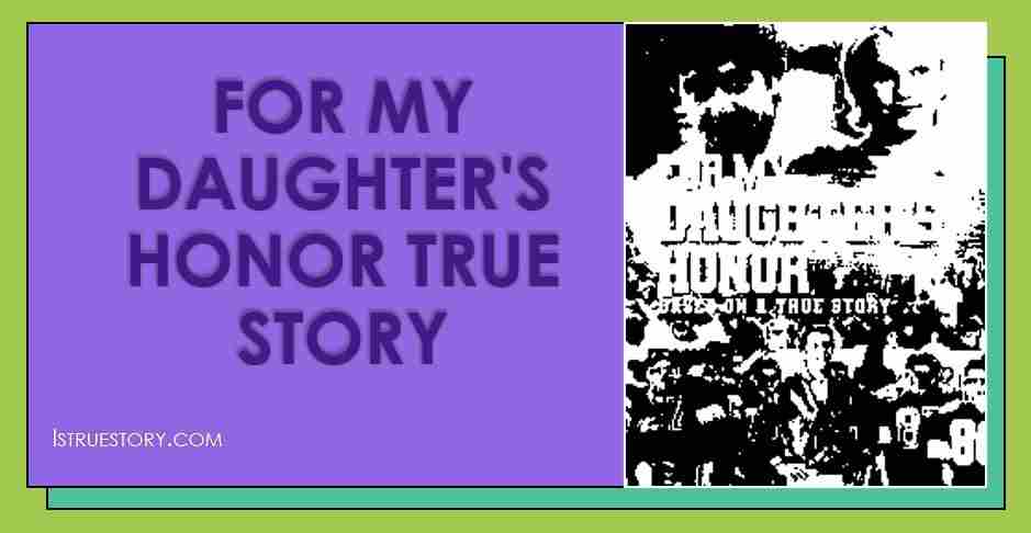 Courtroom scene inspired by For My Daughter's Honor true story