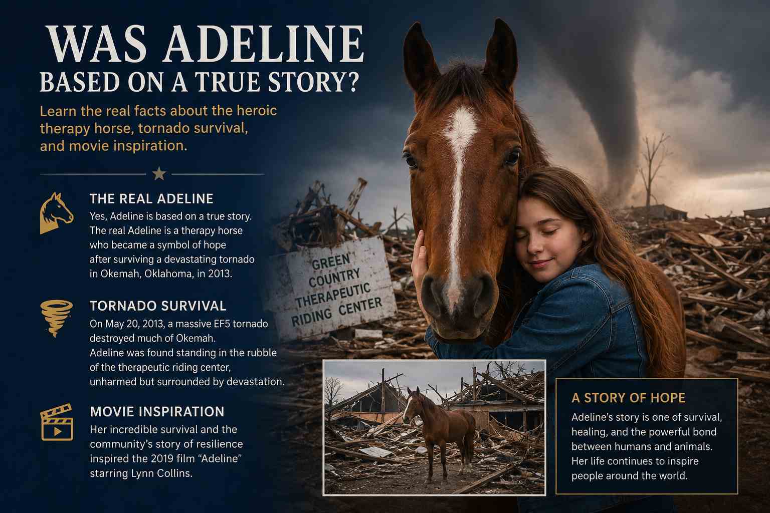 Racehorse inspired by the real story behind Dreamer and Sonador 