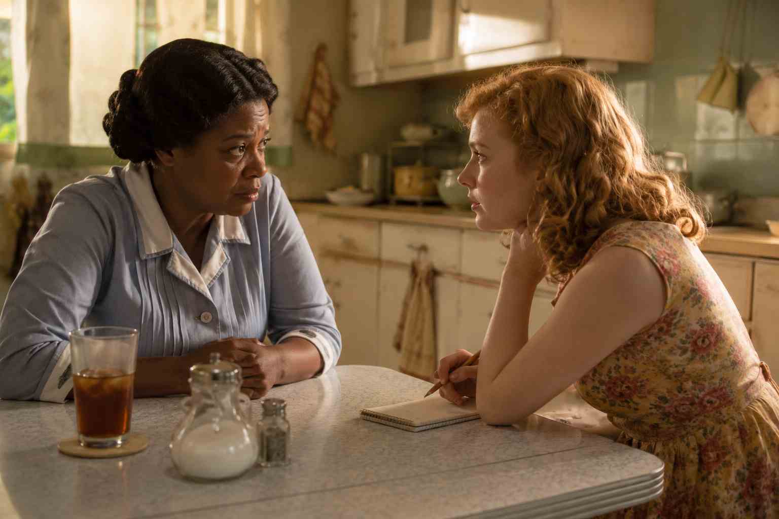 Aibileen and Skeeter inspired scene from The Help based on 1960s Mississippi history