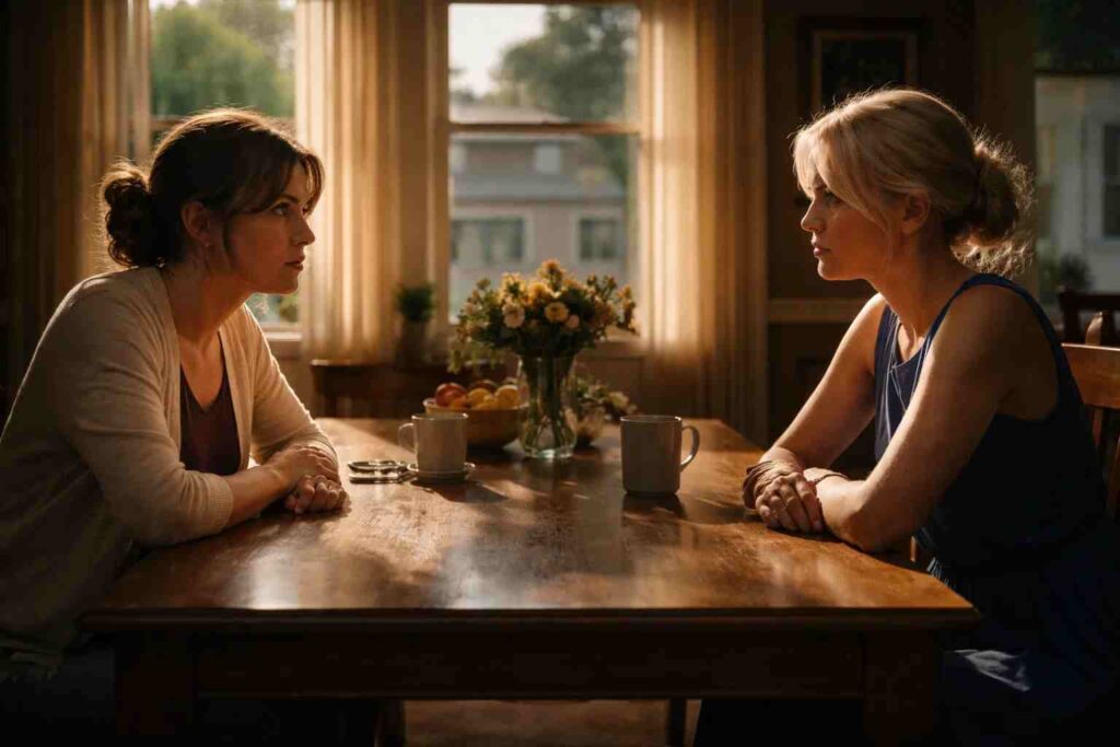 May December movie scene showing the controversial relationship inspired by real events