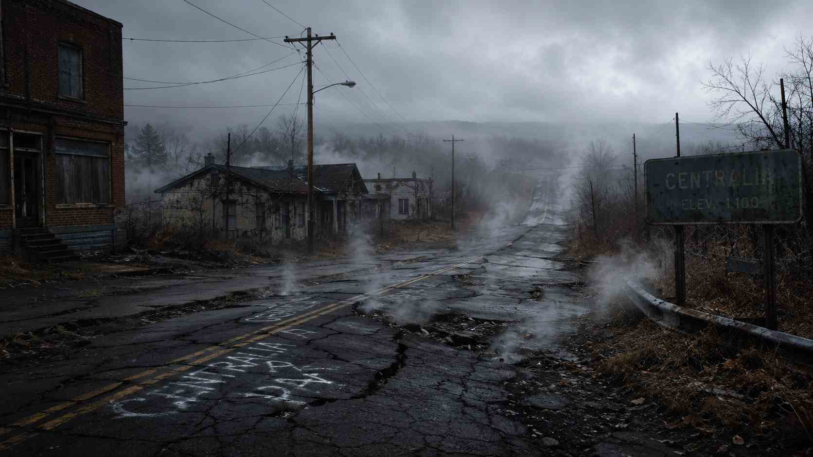 Centralia Pennsylvania abandoned highway linked to Silent Hill inspiration