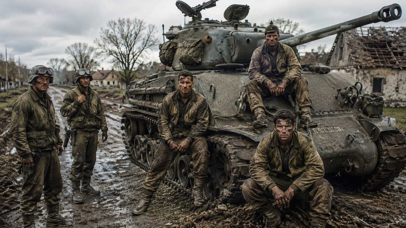 Is Fury Based On True Story WWII Sherman Tank Crew