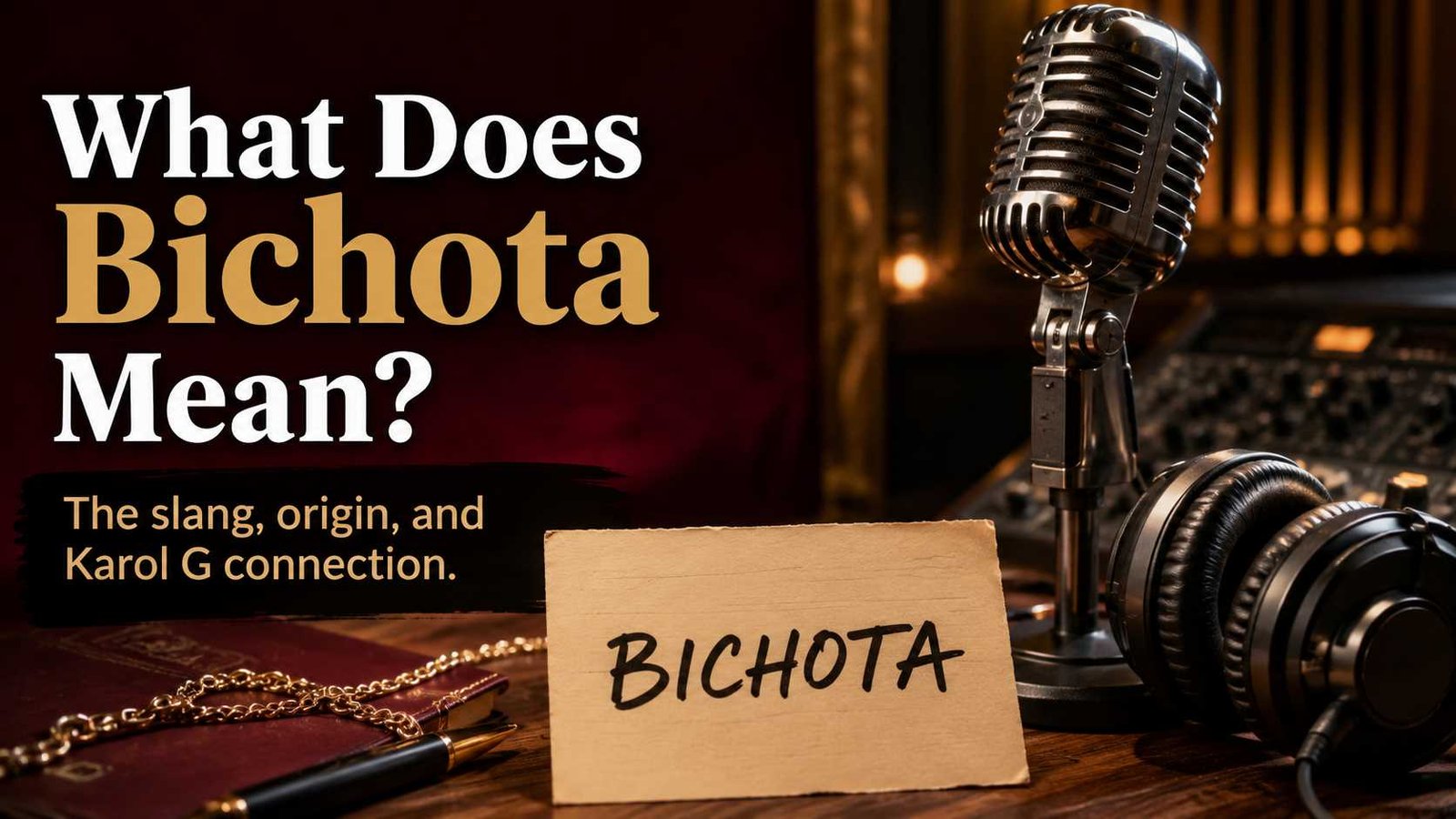 What Does Bichota Mean in Spanish explained through Latin music and slang culture