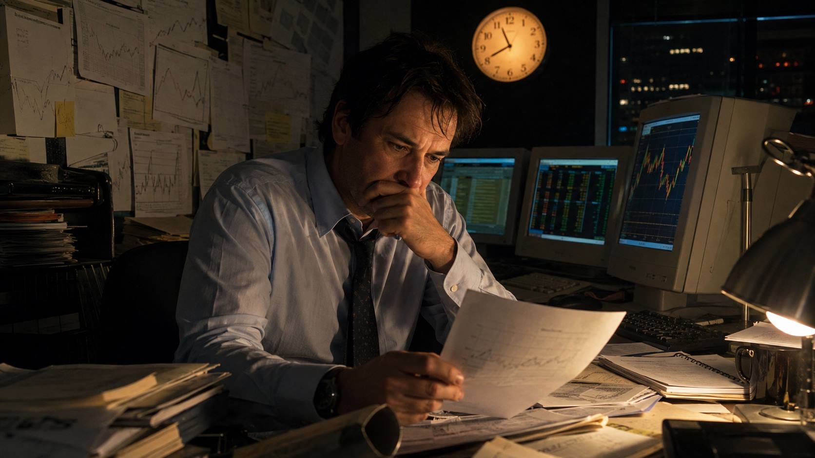 Andrew Carlssin True Story showing a mysterious trader linked to a time traveler hoax