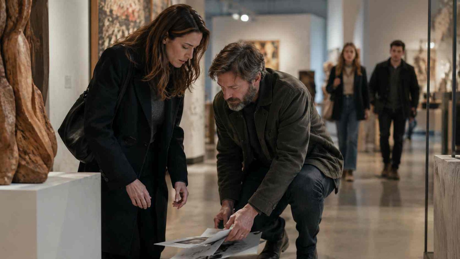 Owen and Hannah's bittersweet five-year-later gallery reunion